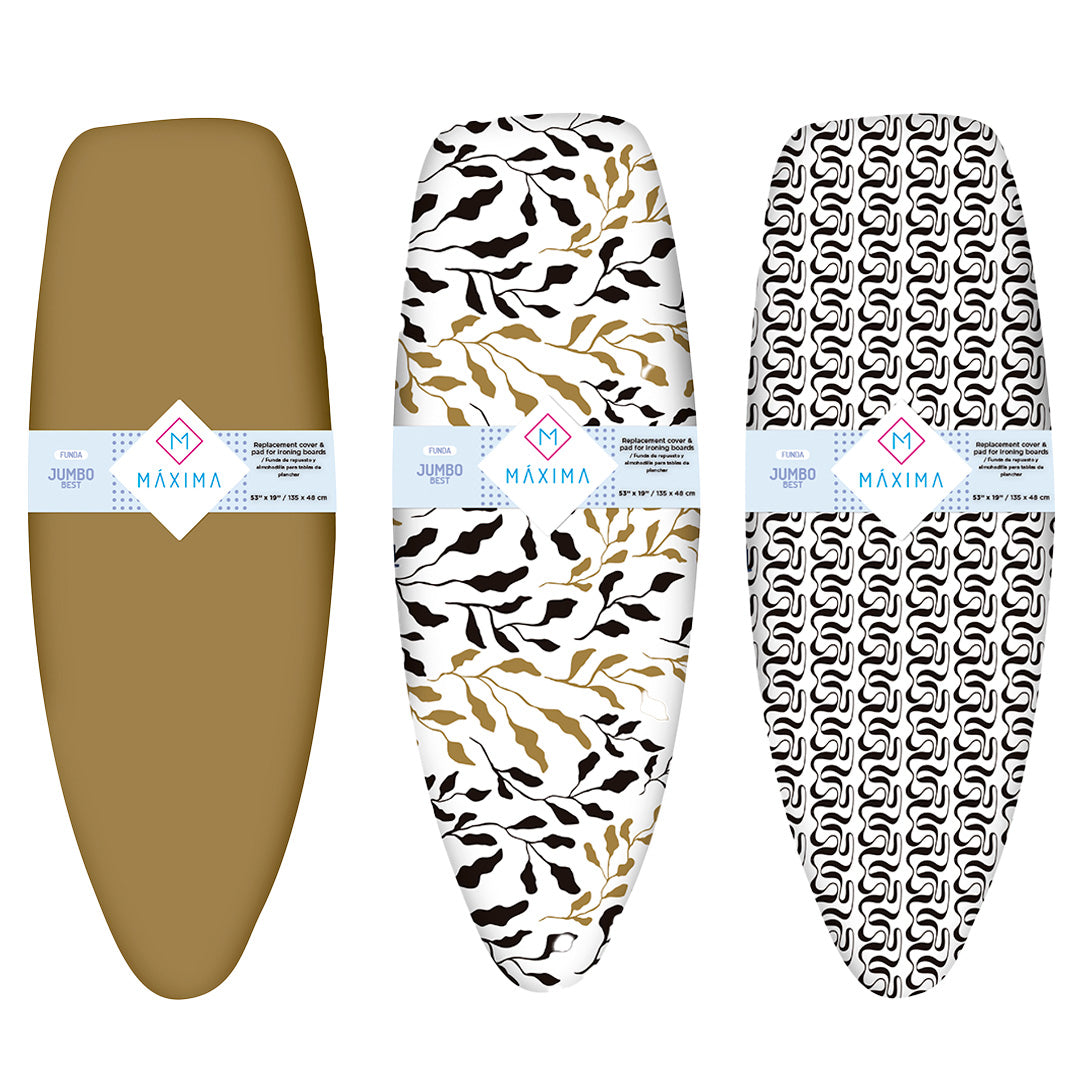 3X2 PACK FUNDAS DE REPUESTO PARA BURRO DE PLANCHAR