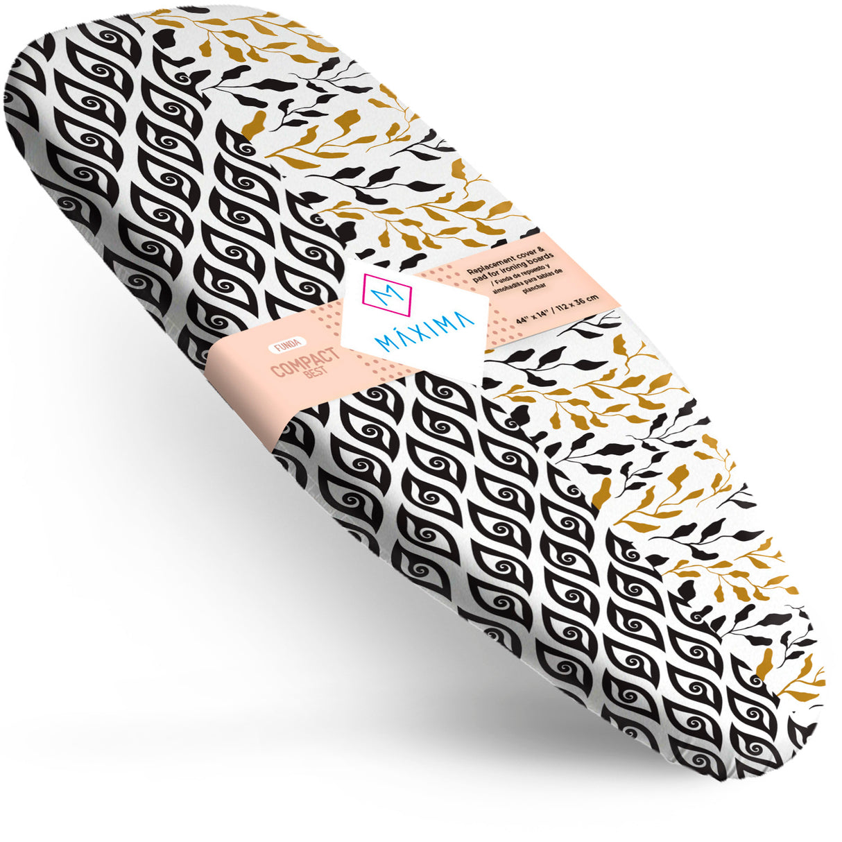 Funda Reversible de repuesto para tabla de planchar Máxima Hogar | Algodón 100%, doble vista