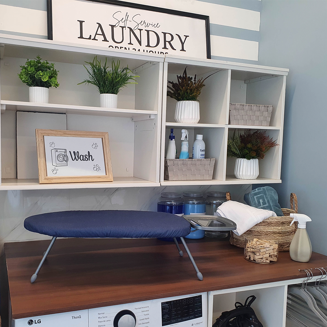 Burro de planchar Mesh Top 63.5×35.5 Máxima Hogar | Compacto, plegable y ligero