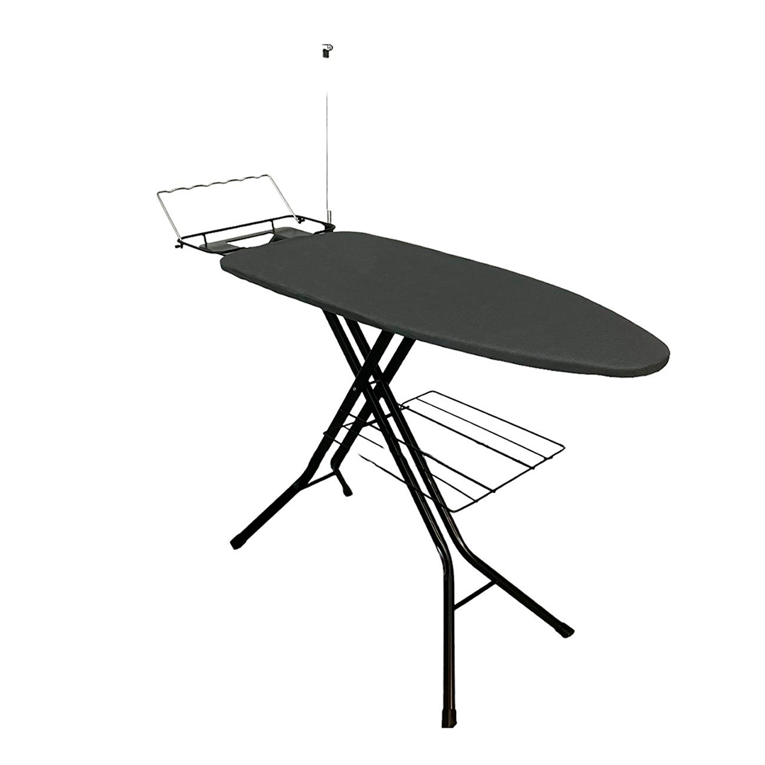 Burro de planchar Wide Pro Máxima 122×46 cm | Robusta, plegable y ajustable