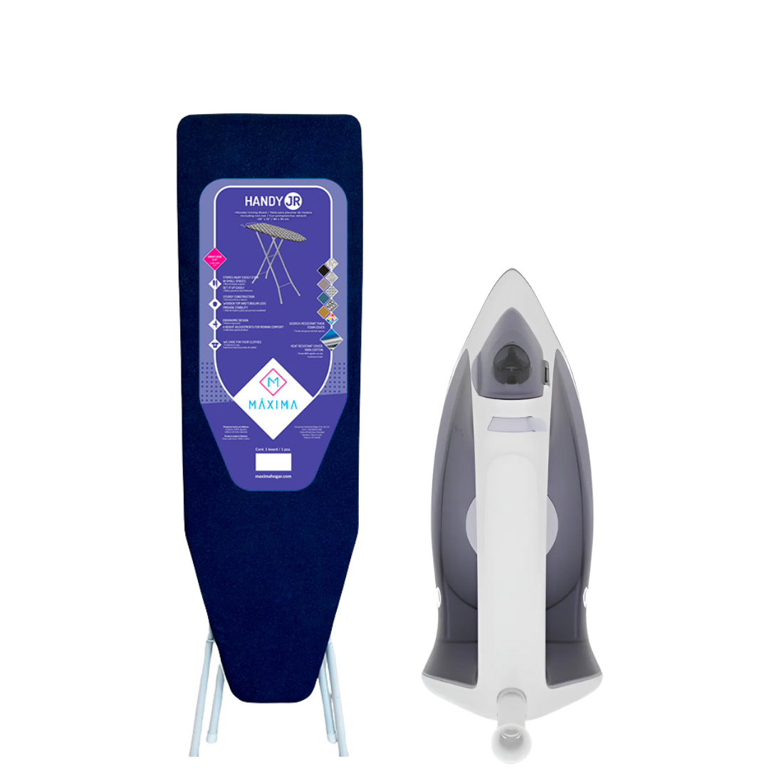 Combo Básico de Planchado Máxima Hogar | Tabla Handy Jr. + Plancha Oster