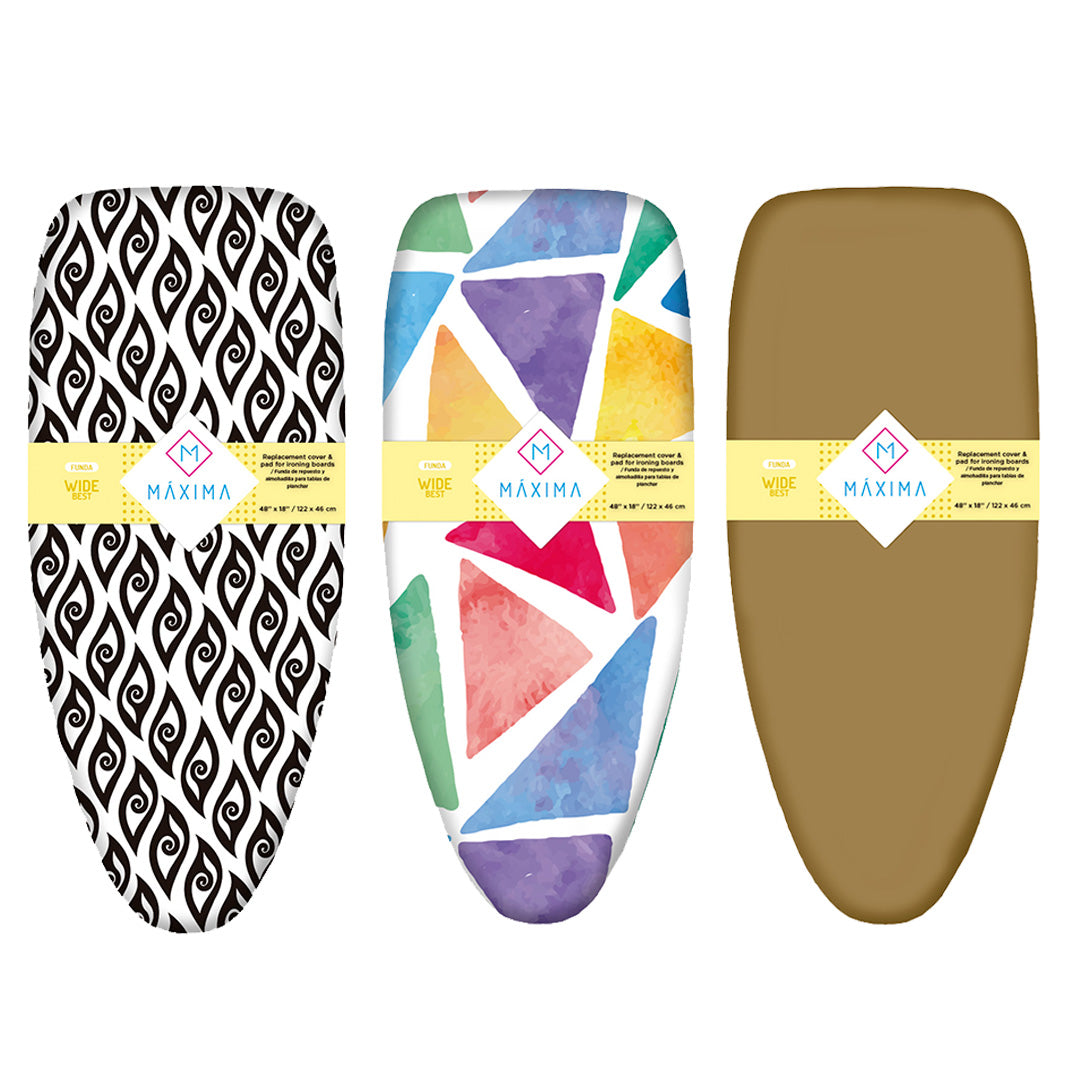 3X2  PACK FUNDAS DE REPUESTO PARA BURRO DE PLANCHAR