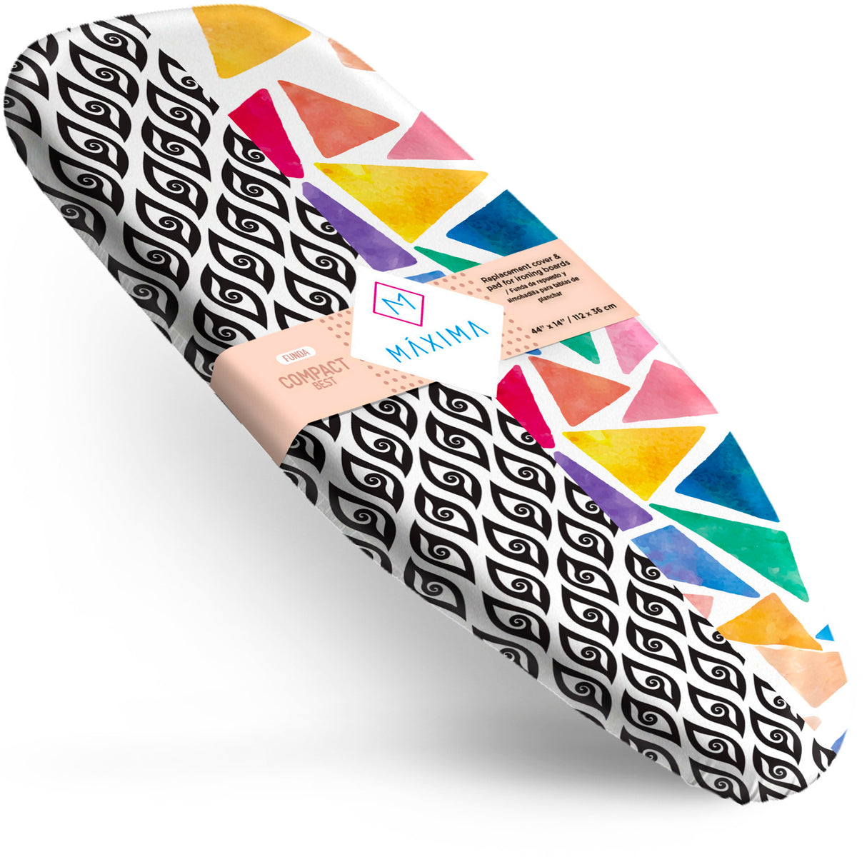 Funda Reversible de repuesto para tabla de planchar Máxima Hogar | Algodón 100%, doble vista