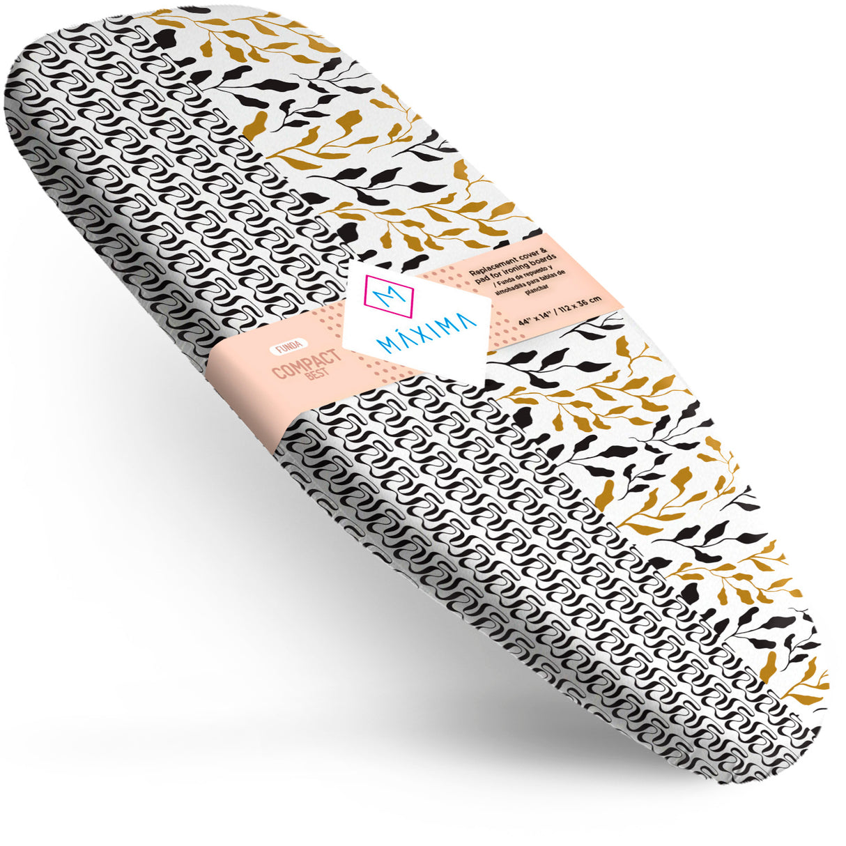 Funda Reversible de repuesto para tabla de planchar Máxima Hogar | Algodón 100%, doble vista